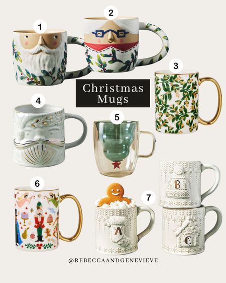 Christmas Mugs 🎄 #mugs #christmashome #christmasmugs 

#LTKhome #LTKHoliday #LTKSeasonal