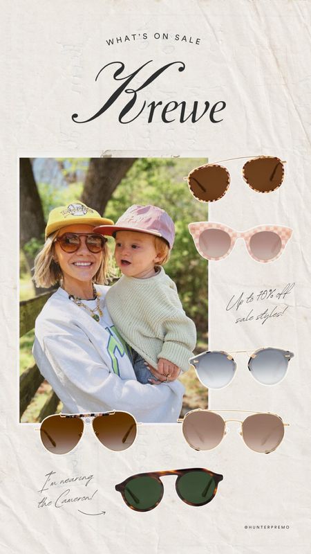 My sale favorites from Krewe! Up to 70% off! Spring and summer sunglasses I love! 

#LTKSeasonal #LTKstyletip