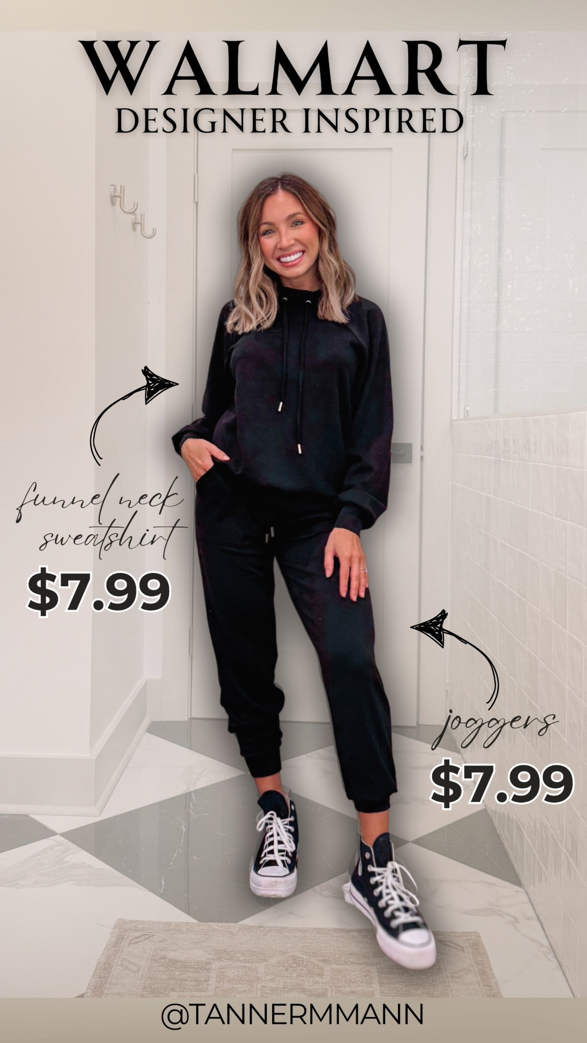 This Walmart set is SO SOFT and feels exactly like spanx!!! The top and bottom are both on sale for $7.99 

#LTKPetite #LTKStyleTip #LTKFindsUnder50