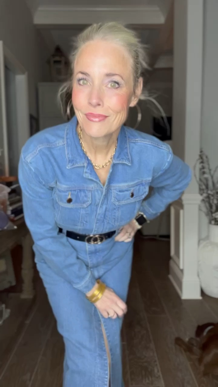 You know how you see a trend and think, “Nah, that’s not for me!”? Well, that’s how I felt about the denim maxi dresses and skirts. That is until I tried them. Now I. Am. Obsessed. With the hype, for sure. As a reminder, I’m 5’8 and wearing a size 6 in the dress. 

#LTKmidsize #LTKover40 #LTKstyletip