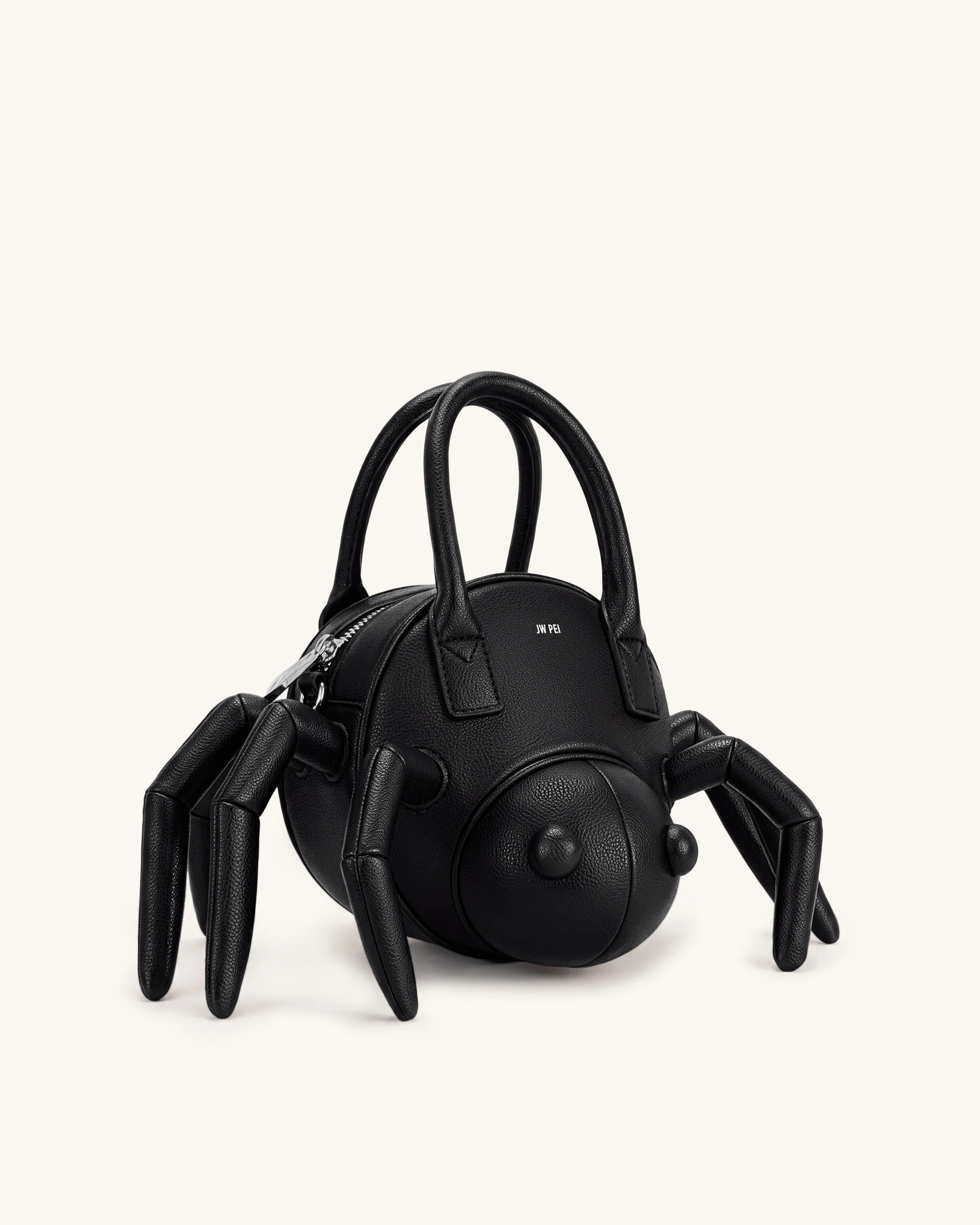 Siena Spider Shaped Top Handle Bag - Black | JW PEI US