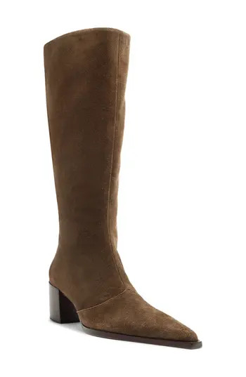 Schutz Raffaela Up Mid Boot in Pecan Brown at Nordstrom Rack, Size 6 | Nordstrom Rack