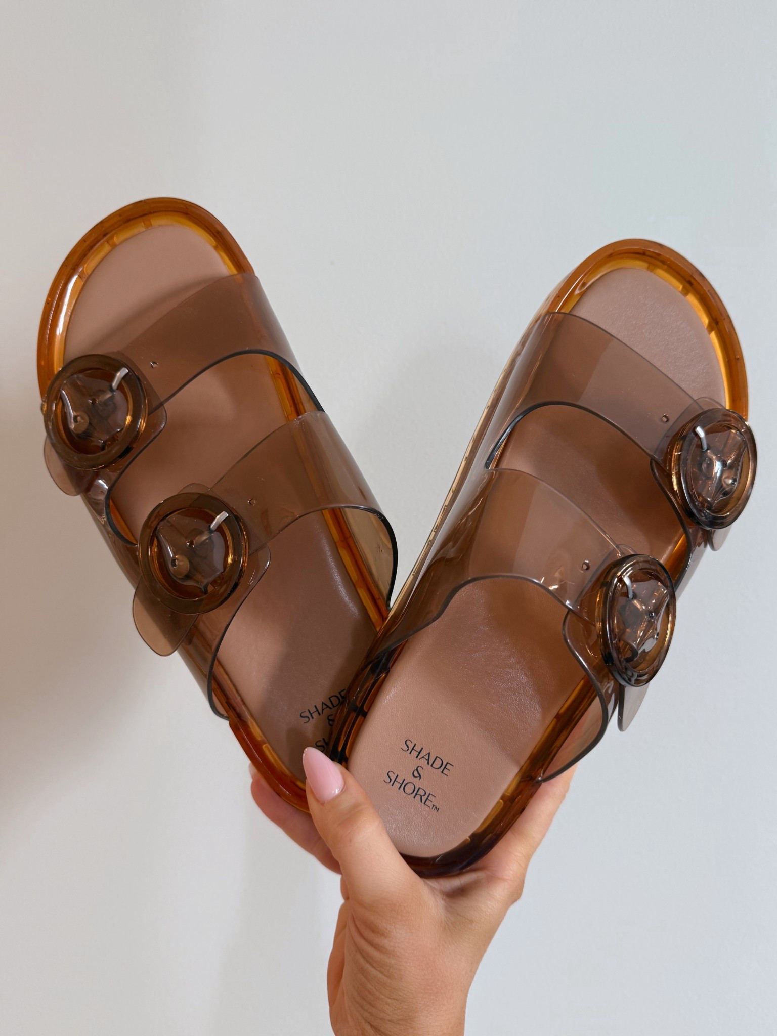 I was this close to grabbing the $75 Dolce Vita slides… until I saw all the reviews about the buckles breaking. The $35 Target version felt like the smarter (and safer) choice. 🤎☀️

#LTKSaleAlert #LTKSeasonal #LTKTravel