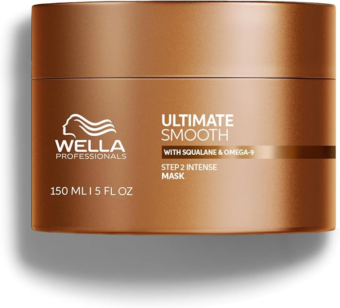 Wella Professionals ULTIMATE SMOOTH Intense Mask with Deep Nourishment | Treatment for Dry, Frizzy Hair | Smooths & Adds a Silky Shine | With Squalane & Omega 9 | Color Safe | Amazon (US)