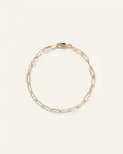 14K Gold Paperclip Chain Bracelet | Quince