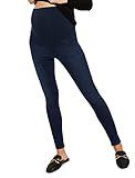 Motherhood Maternity womens Indigo Blue Stretch Secret Fit Belly Ankle Denim Jegging Jeans, Dark Wash, X-Large US | Amazon (US)