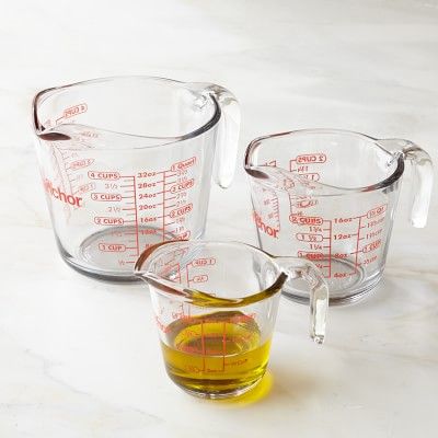 Anchor Hocking Glass Measuring Cups | Williams-Sonoma