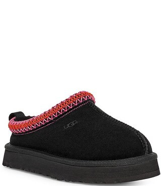 Kids' Tazz Suede Platform Slippers (Youth) | Dillard's