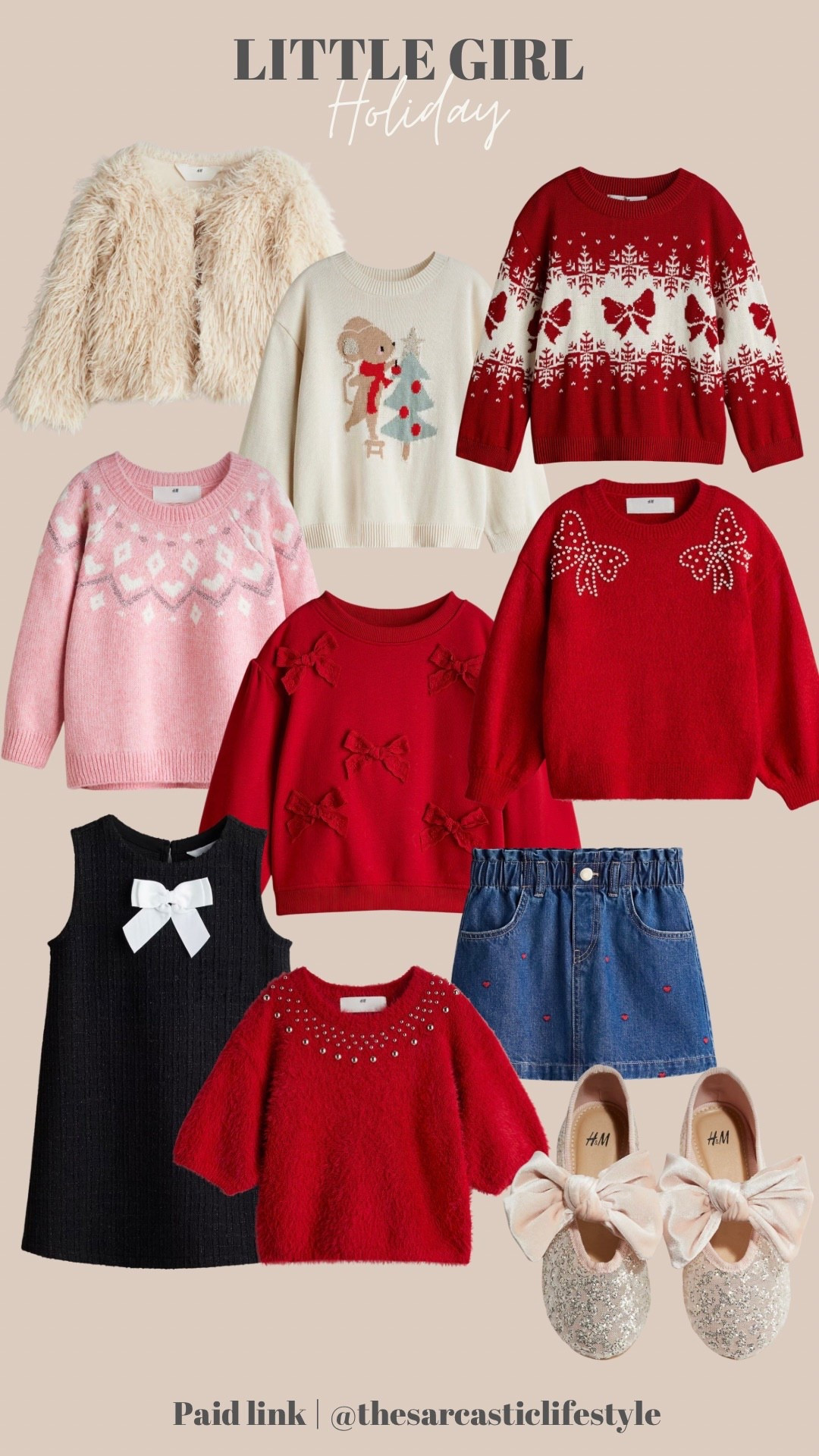 #HolidayOutfits
#LittleGirlStyle
#KidsHolidayOutfits
#ToddlerHolidayStyle
#GirlsHolidayFashion
#HolidayDressForGirls
#KidsChristmasStyle
#FestiveKidsFashion
#GirlsChristmasOutfit
#ChristmasDressForGirls
#MiniFashionista
#LittleStyleIcon
#StyledByMama
#TinyTrendsetter
#KidsOOTDIdeas
#HolidayWardrobe
#FestiveFits

#LTKKids #LTKGiftGuide #LTKHoliday