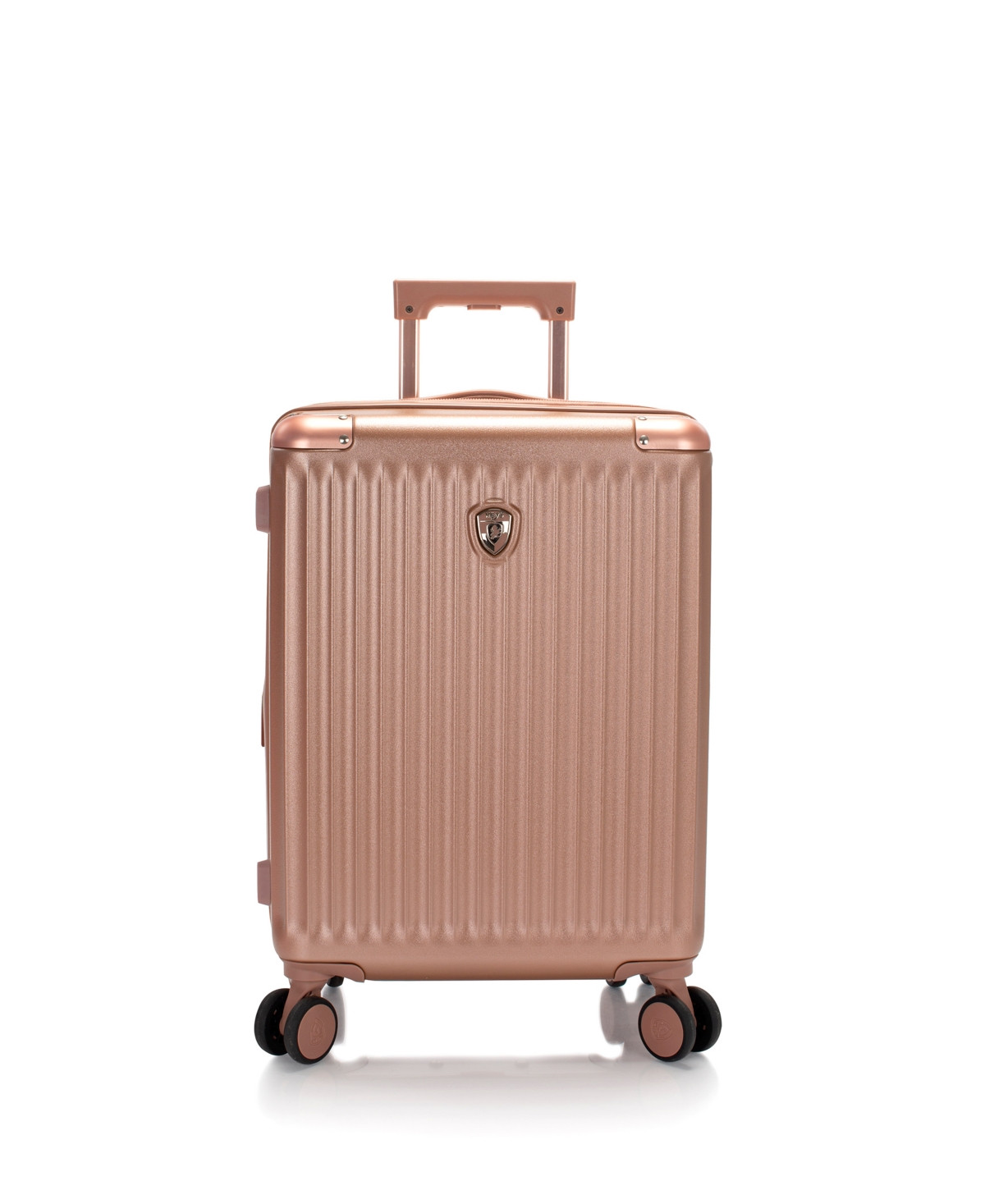 Heys Luxe Hard Side 21" Carryon Spinner - Rose Gold | Macy's