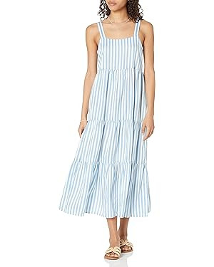 The Drop Women's Britt Tiered Maxi Tent Dress | Amazon (US)