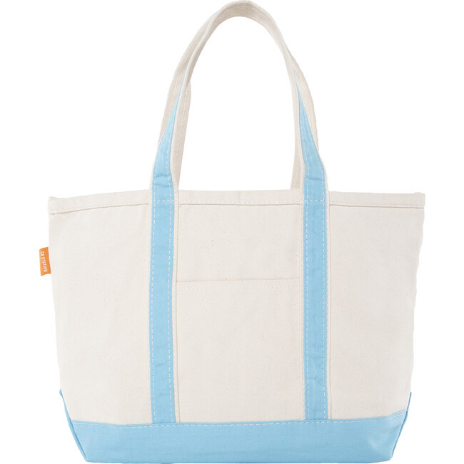 CB Station | Medium Boat Tote, Baby Blue | Maisonette | Maisonette