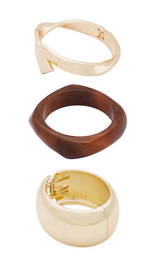 x REVOLVE Party Cuff Set in Brown | Revolve Clothing (Global)