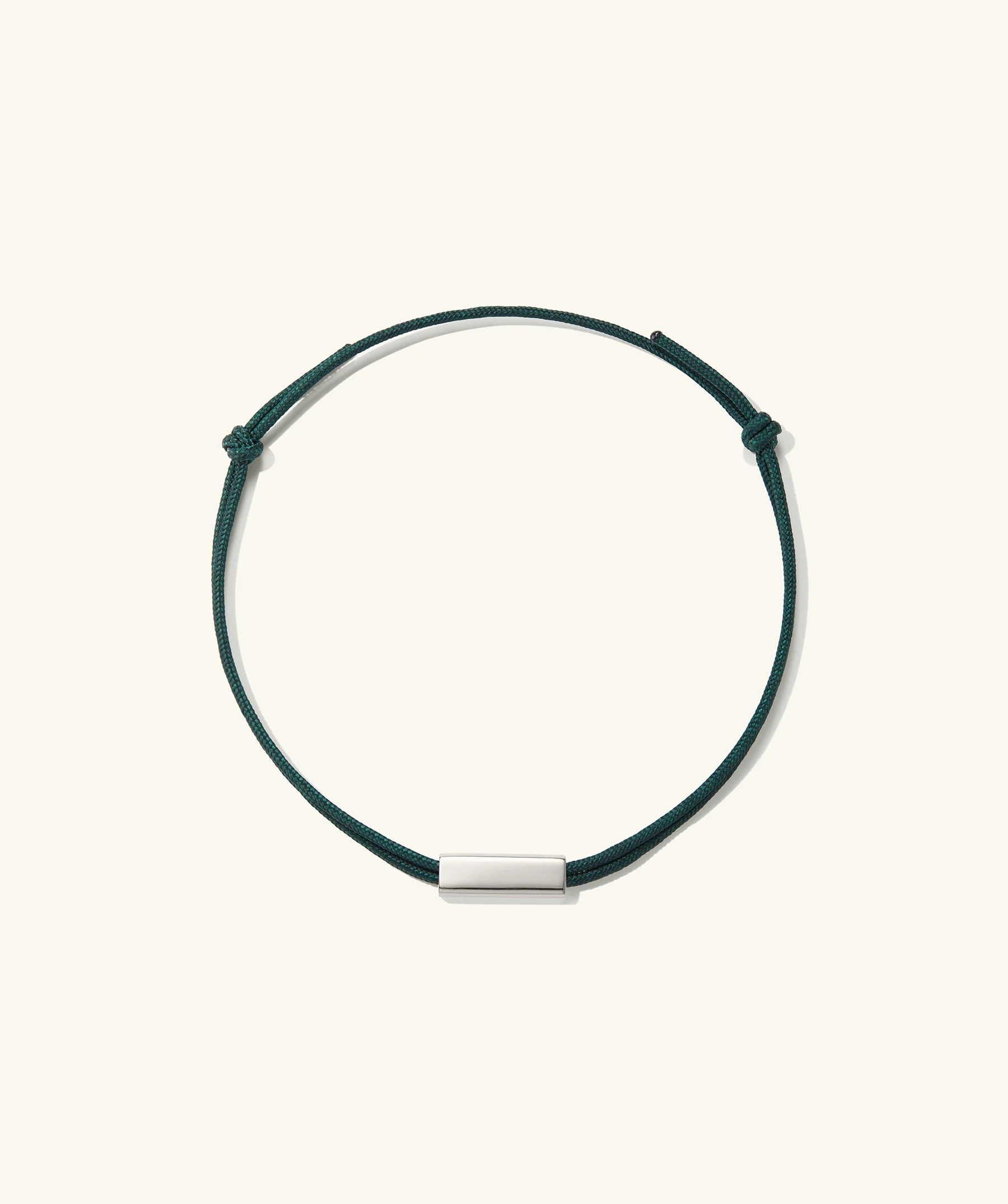 Bar Cord Bracelet | Mejuri Fine Crew
