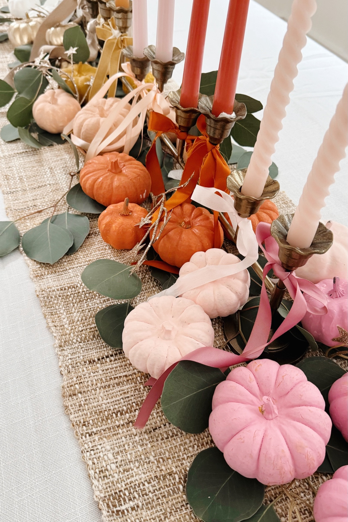 Close up-Pumpkin Paint HACK x DIY Fall/Thanksgiving tablescape by STEPH @mama.jots 🎃✨

#LTKHoliday #LTKFamily #LTKHome