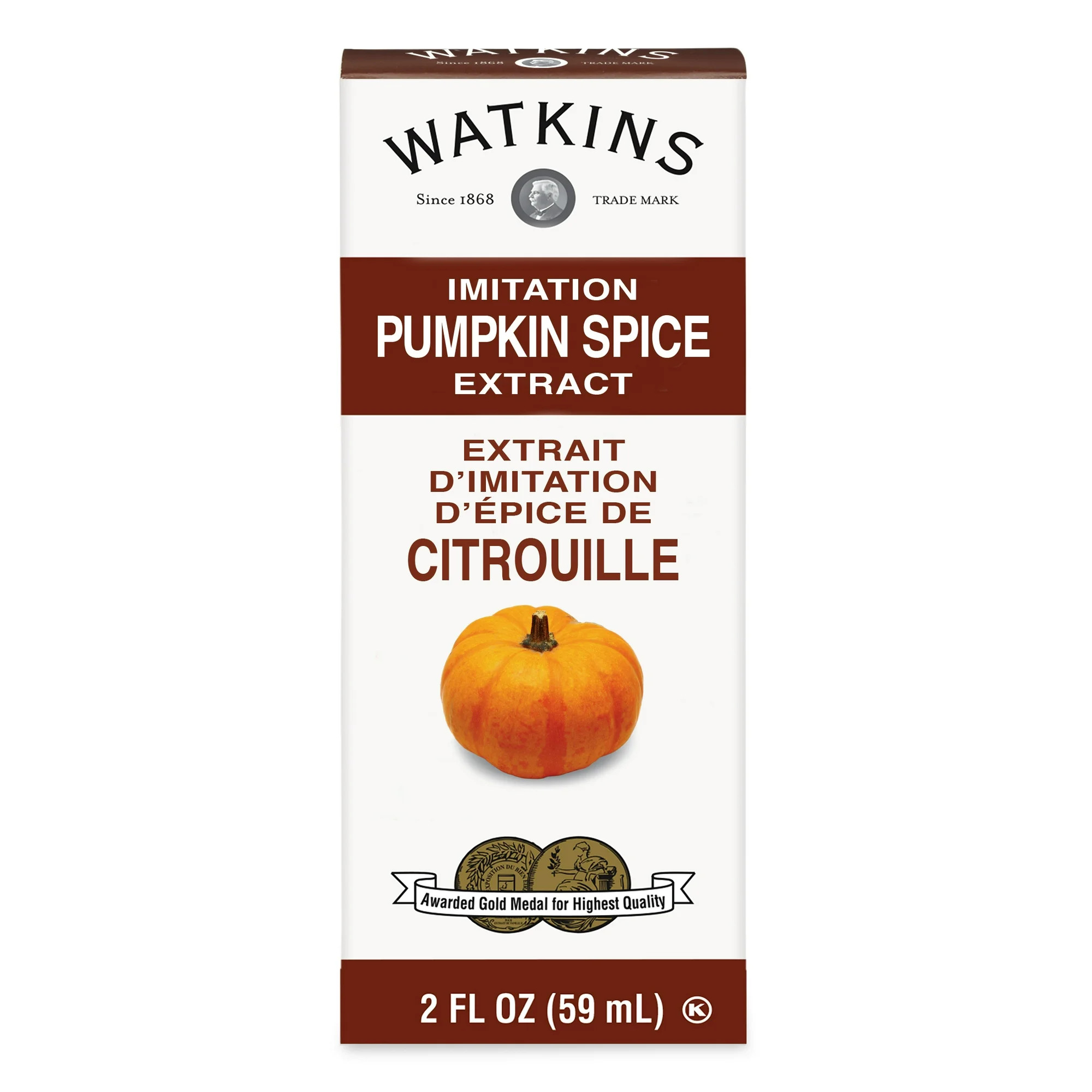Watkins Imitation Pumpkin Spice Extract, 2 fl oz (Plastic Container, Liquids) | Walmart (US)