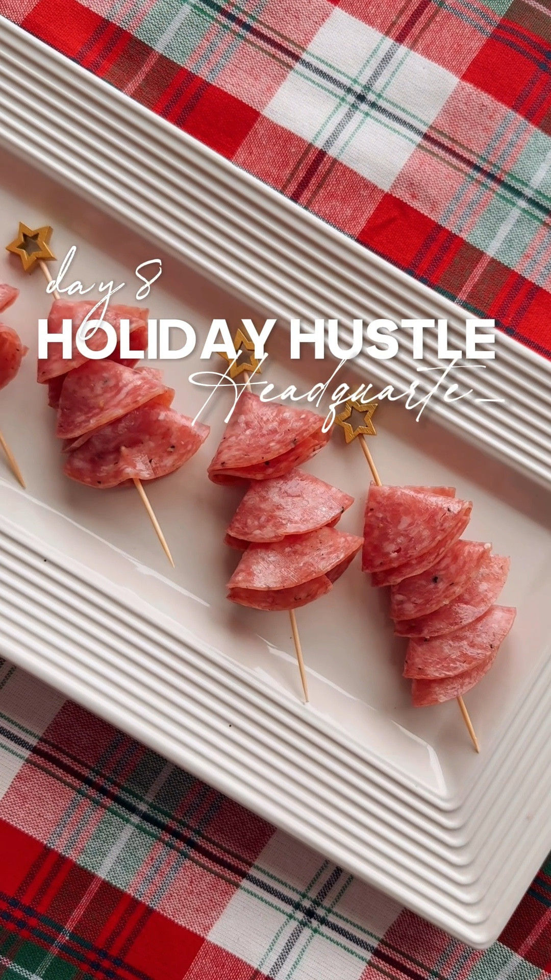 The perfect little star picksfor a charcu-tree board 🎄✨🎄

I added salami to the cutest star picks for mini salami Christmas trees to add to a charcuterie board this holiday season! Elevate your holiday, hosting with this simple hack! ⭐️🎄

#LTKHome #LTKHoliday #LTKfoodie