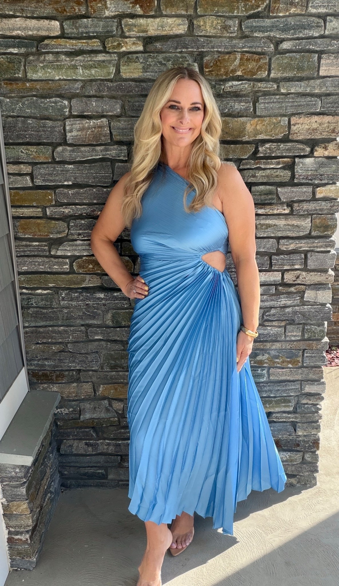 Just launched!! Wearing a small, great for wedding guest dress!

Use code APRILSHOP35 for 35% off!

#LTKOver40 #LTKootd #LTKSeasonal