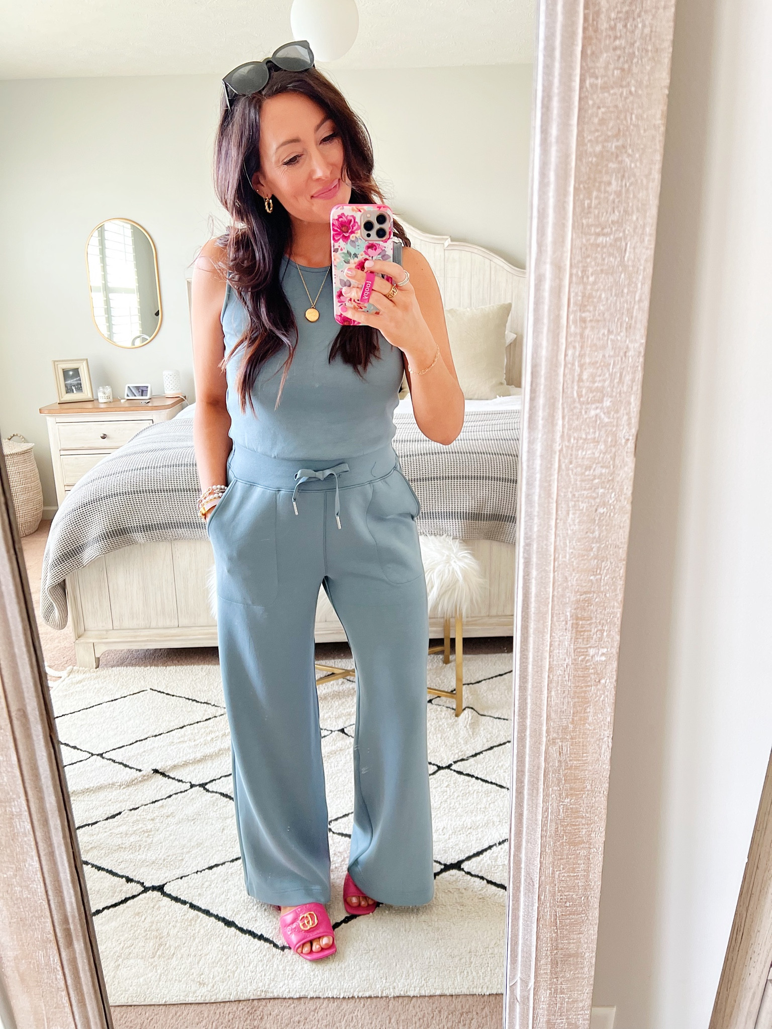 Medium petite jumpsuit- code ASHXSPANX for 10% off the Spanx site 

#LTKsalealert #LTKFind #LTKstyletip