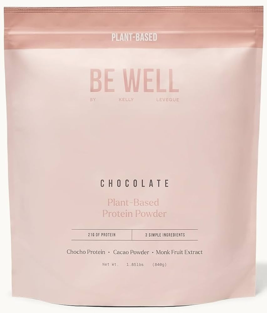 Chocolate Plant-Based Protein Powder, Vegan 21G of Protein & 9G of Fiber (3 Ingredients, 20 Servi... | Amazon (US)