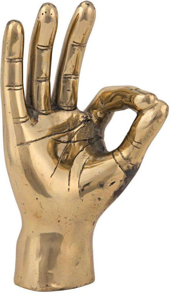 Ok Sign, Brass | 1stopbedrooms