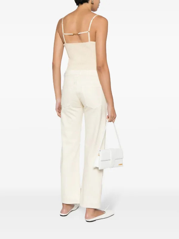 Jacquemus Le Haut Sierra Ribbed Tank Top - Farfetch | Farfetch Global