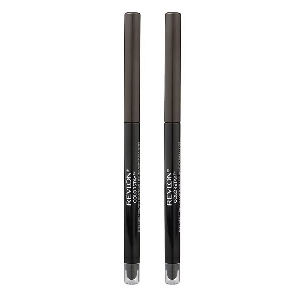 Revlon Colorstay Waterproof Eyeliner with Built-in Smudger - Black - 0.02oz/2ct | Target
