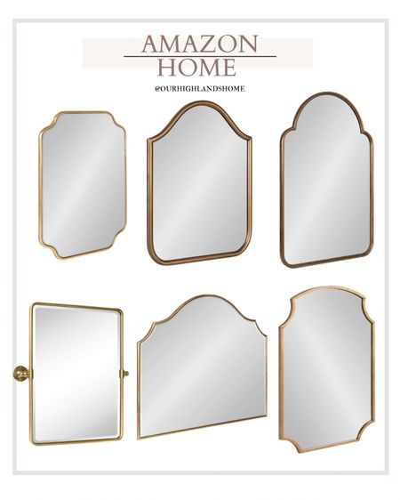 amazon mirrors. brass decorative mirrors 

#LTKSaleAlert #LTKHome #LTKFindsUnder100