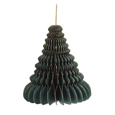 Pleated Tree Hanging Figurine Ornament | Wayfair Professional