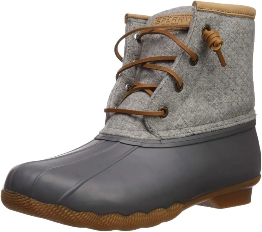 Sperry Women's Saltwater Emboss Wool Boots | Amazon (US)