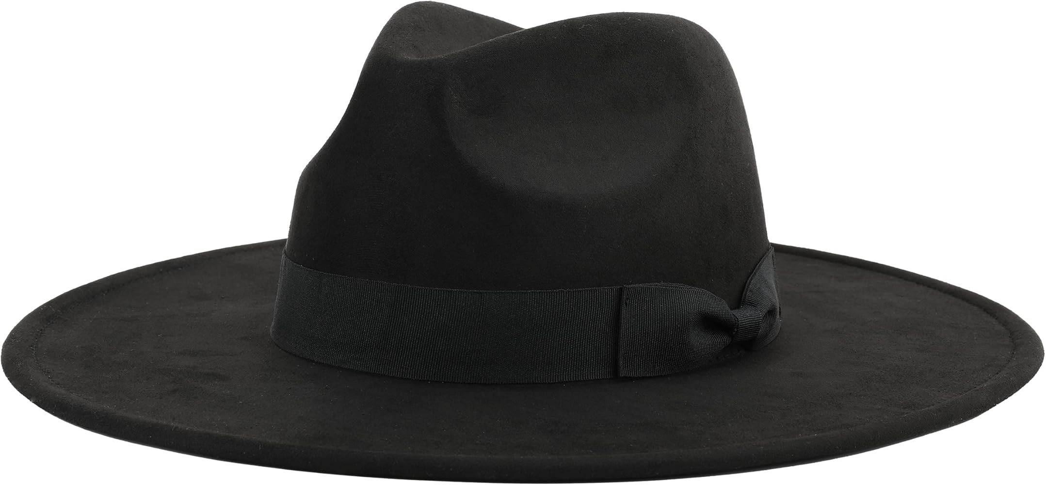 Pro Celia Big Wide Brim Fedora Hat for Women Large Felt Panama Rancher Hat | Amazon (US)