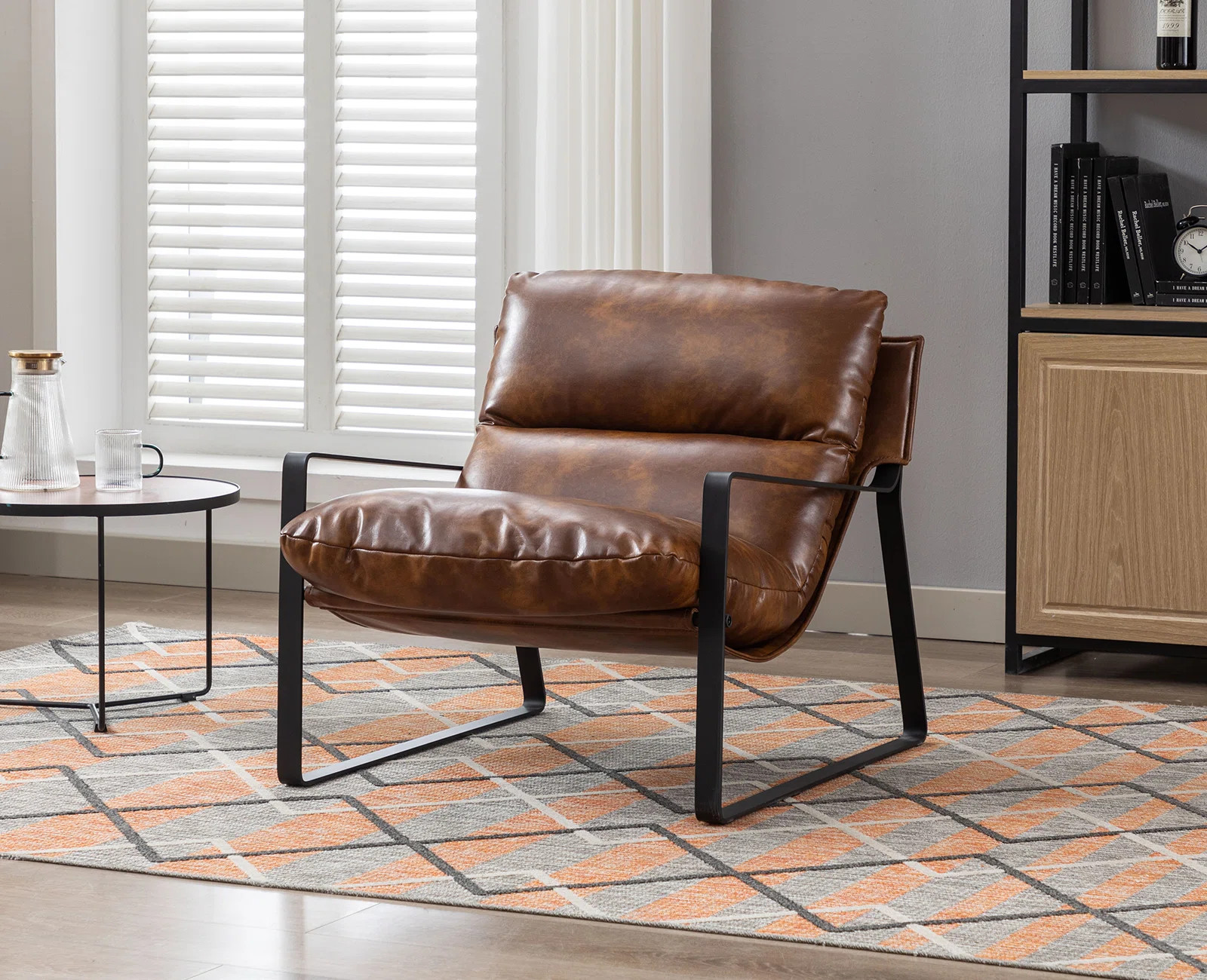 Gerani Faux Leather Armchair | Wayfair North America