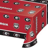 Uga Party Tablecover/ Georgia Bulldogs Football | Etsy (US)