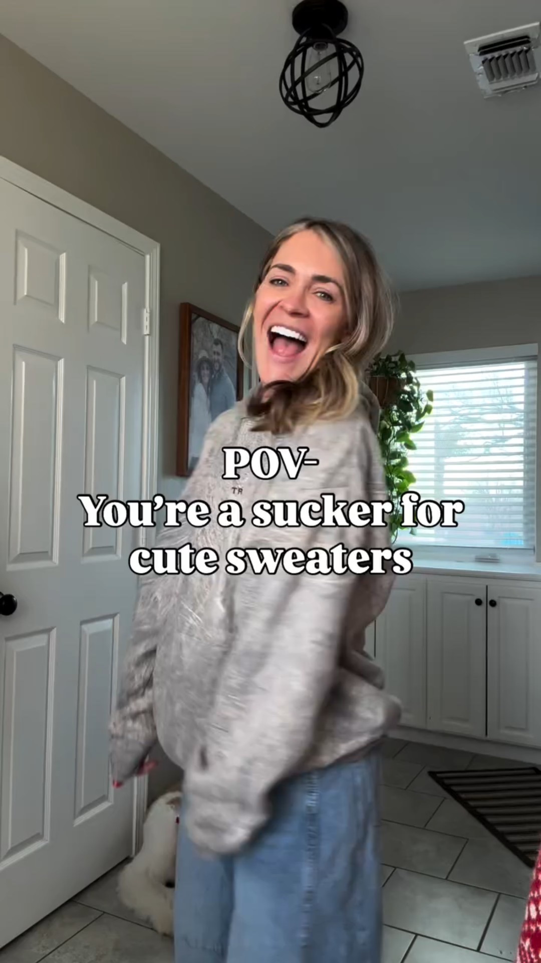 Okkkkkkkk @target! I’m here for it! Also, I’ll@buy sweaters from you year round if they are this cute! 

Comment “sweater” for links! ✨💞