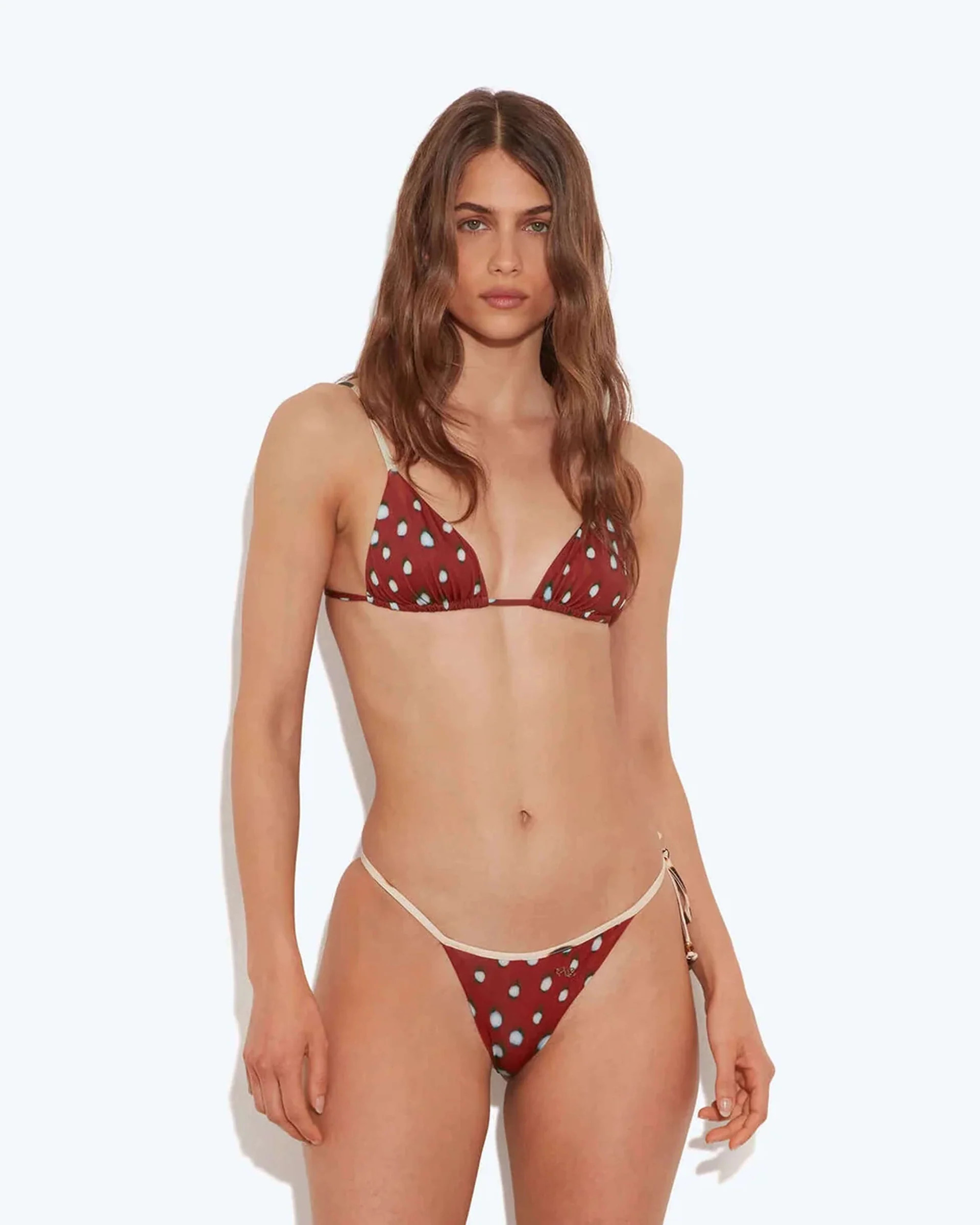 VINNIE BIKINI TOP RED | Rat & Boa