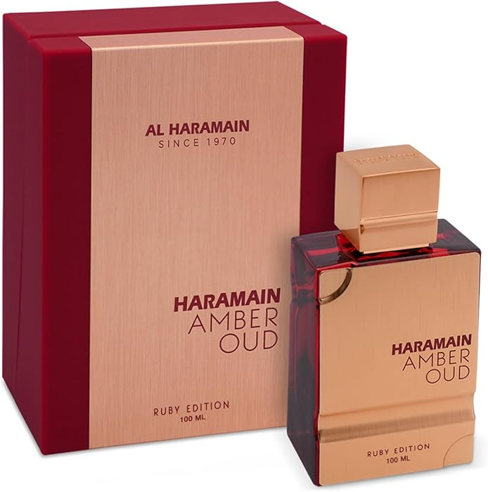 Al Haramain Amber Oud Ruby Eau De Parfum for Unisex 3.3 Ounce | Amazon (US)