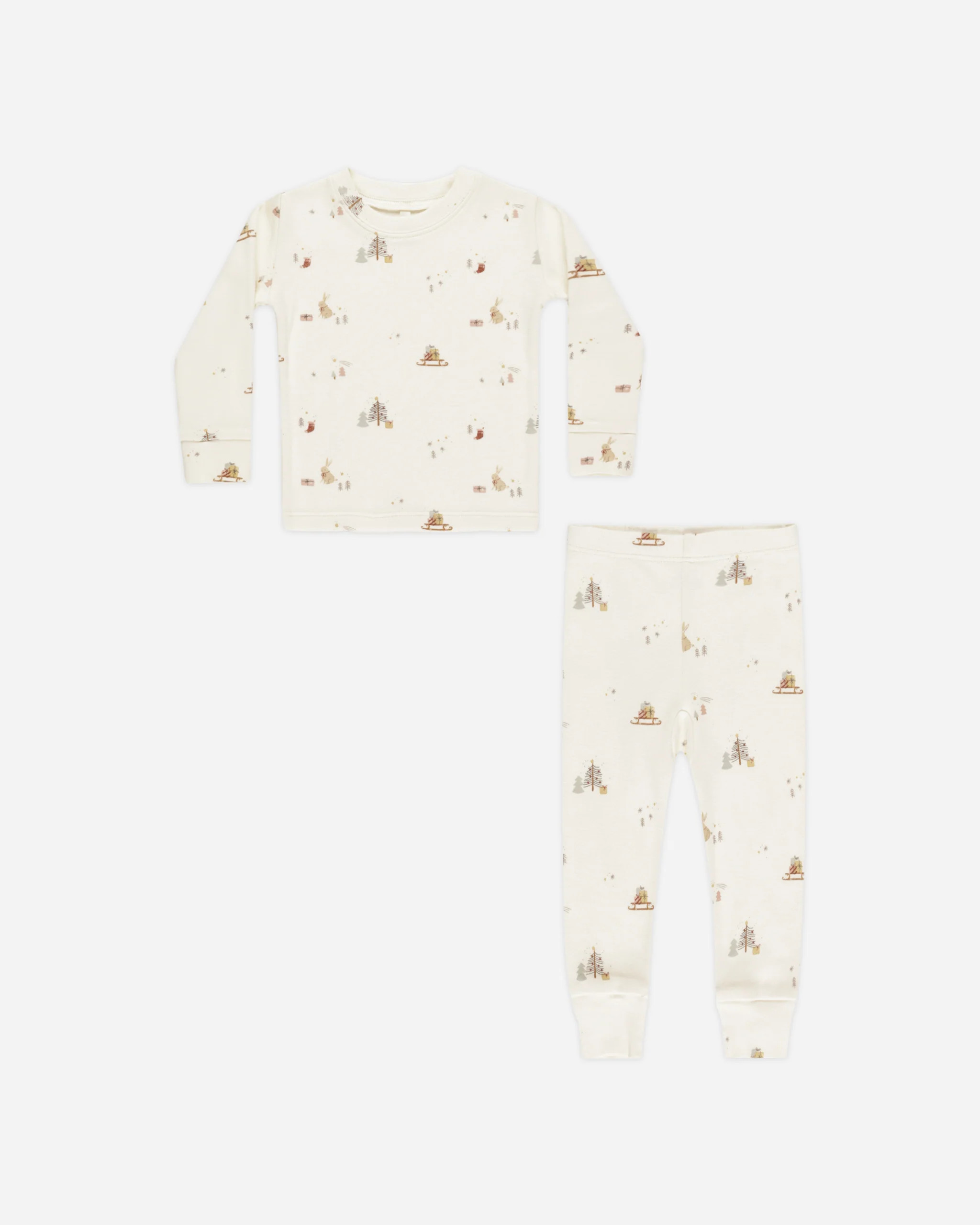 Organic Long Sleeve Pajama Set || Presents | Rylee + Cru