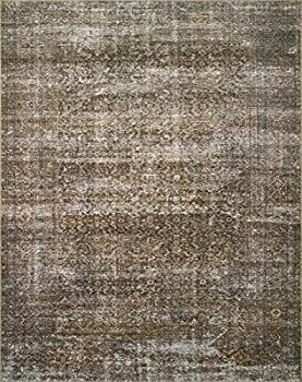 Amber Lewis x Loloi Billie Collection BIL-06 Tobacco / Rust 3'6" x 5'6" Accent Rug | Amazon (US)