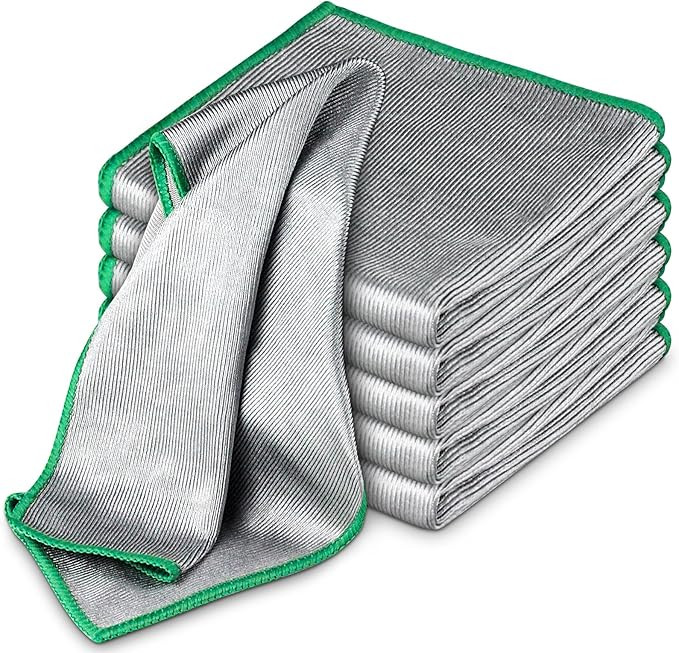 Airlab Glass Polishing Cloth Streak Free Miracle Cleaning Cloth Lint Free Microfiber Cleaning Rag... | Amazon (US)