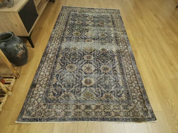 area rug 4X7, vintage rug, turkish rug, oushak rug, oriental rug, Free Shipping, wool rug, antiqu... | Etsy (US)