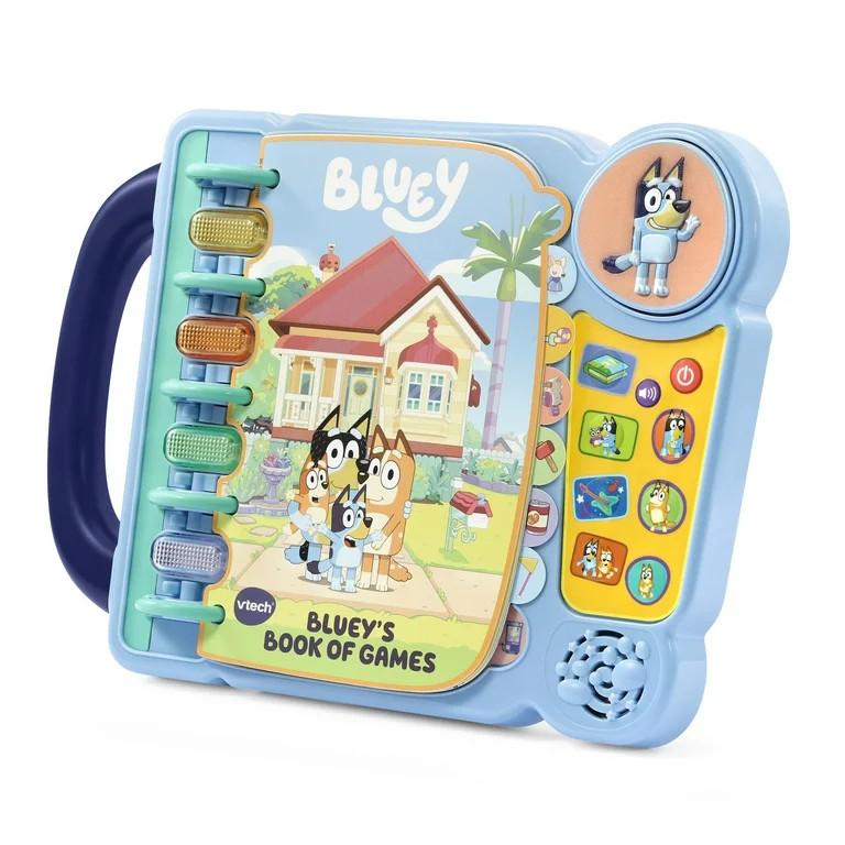 VTech Bluey Bluey's Book of Games Bluey Bluey Alphabet Toys Baby and Toddler Toys | Walmart (US)