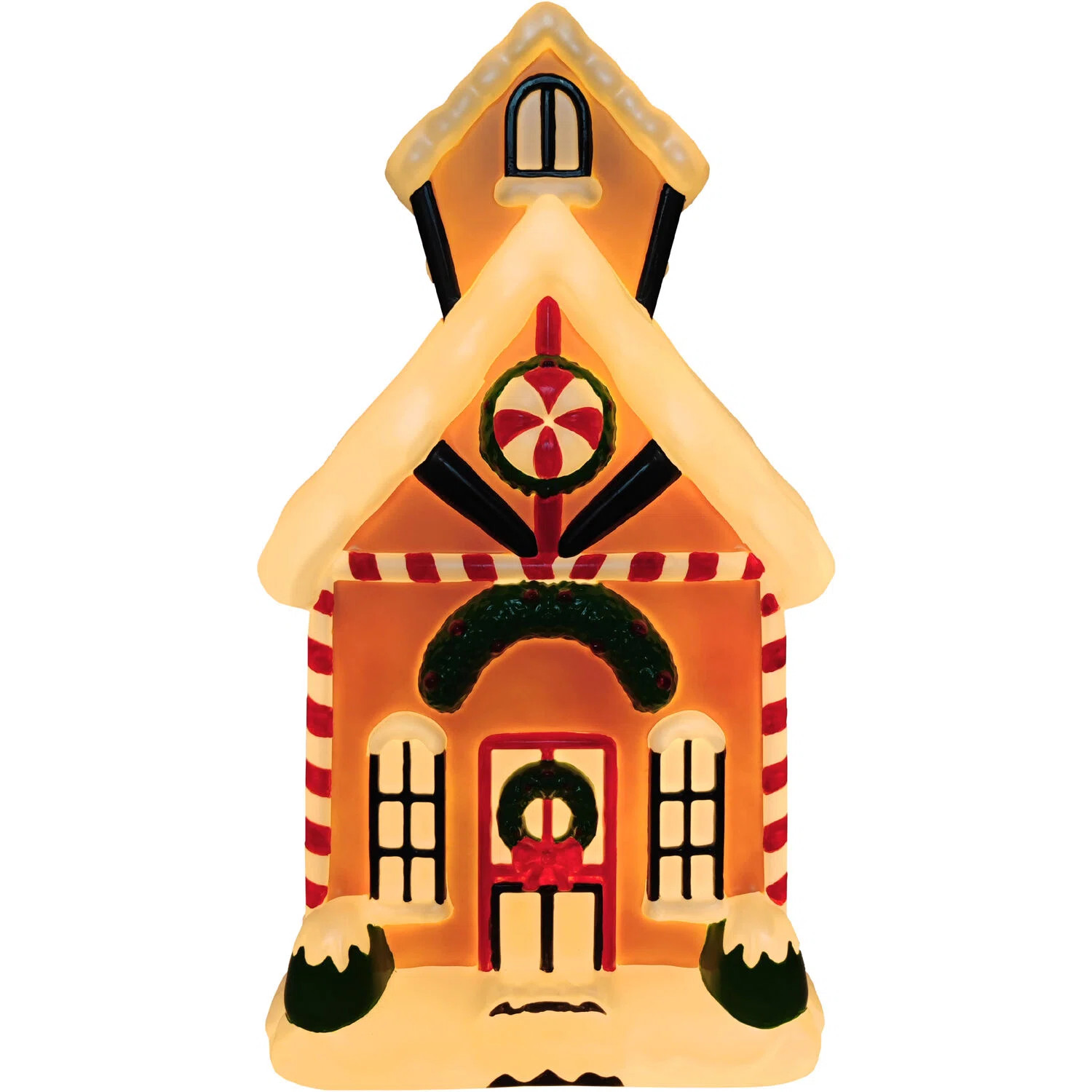 Fraser Hill Farm 32” Gingerbread House Christmas Blow Mold | Wayfair North America