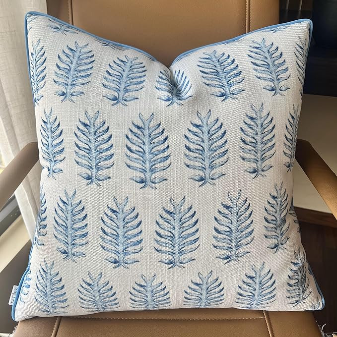 Marcus Printed Decorative Square Accent Throw Pillow Cover - Decor for Living Room, Sofa, Chair, ... | Amazon (US)