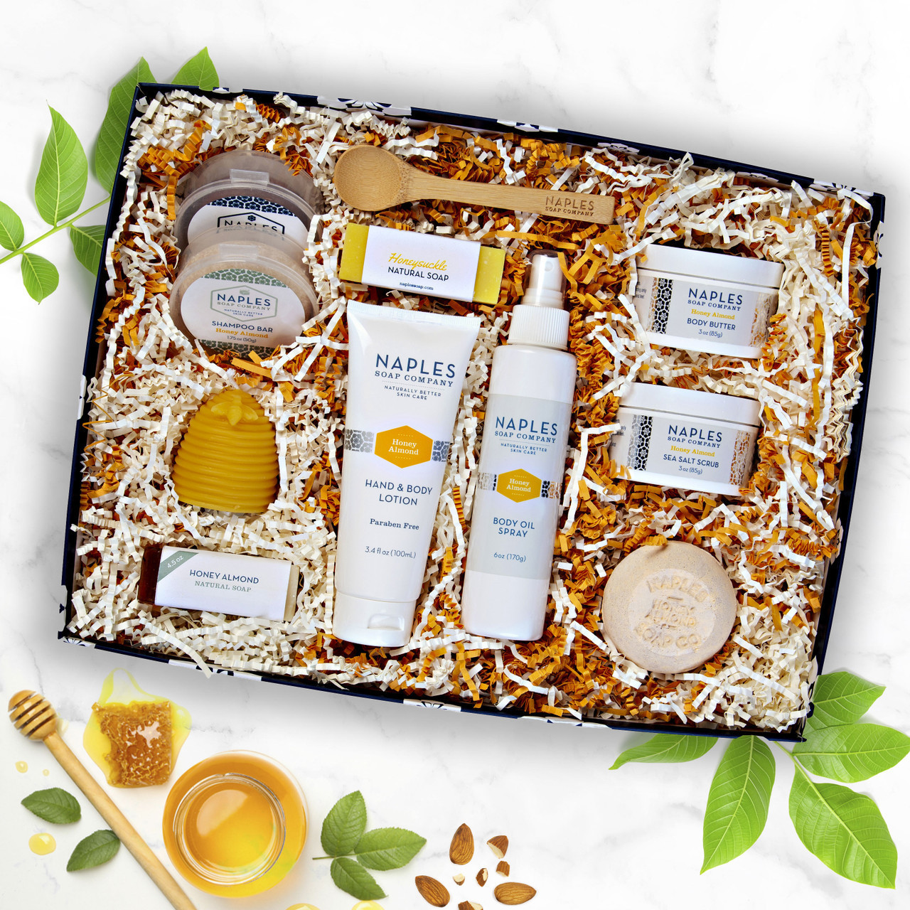 Honey Almond Luxe Box | Naples Soap Company
