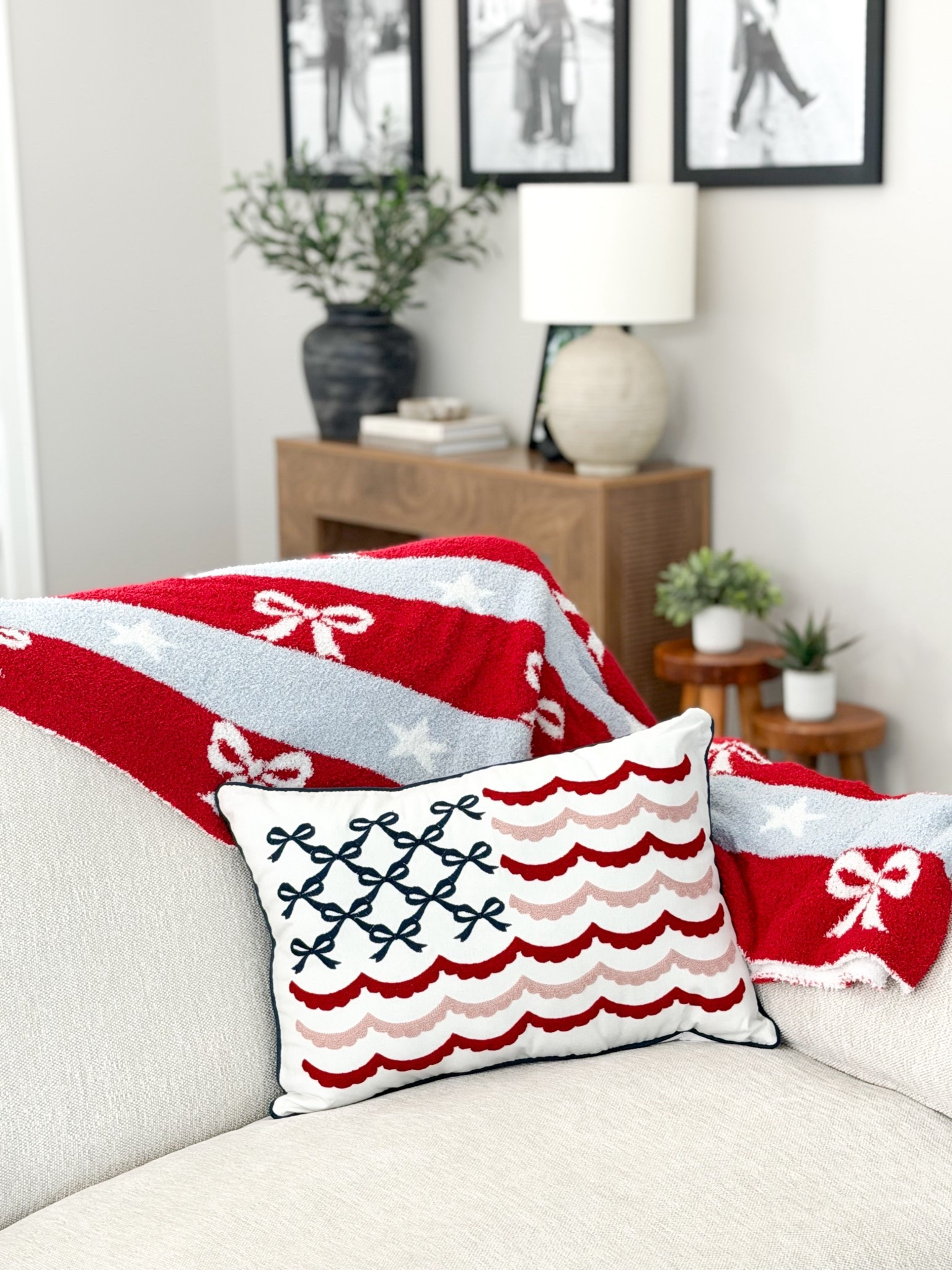 They look even cuter at home ❤️💙 obsessed! 

Patriotic decor
Summer decor 

#LTKHome