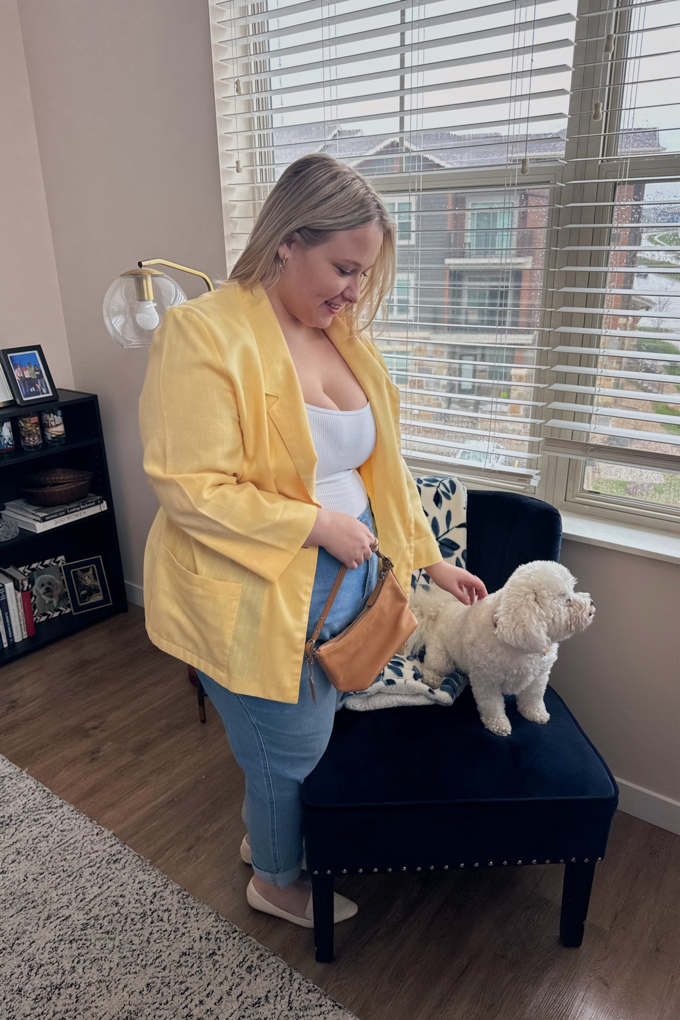 Obsessed with this yellow this spring & as a BLAZER?! 😍

#LTKSeasonal #LTKFindsUnder100 #LTKPlusSize