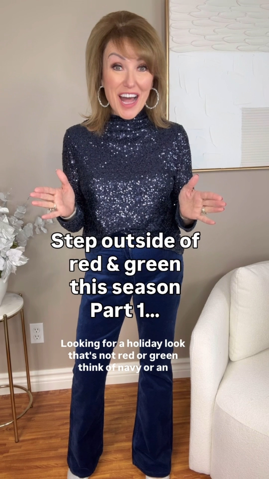 Who says you can’t go non-traditional for the holidays when it comes to color? 

Being certified in color analysis, I know that some women look better in colors other than red and green. But that doesn’t mean you can’t be festive. Pick a color that DOES suit you and build your holiday outfits around that color.

Here’s my take on two colors: navy and purple. They look great on their own, but adding some festive touches in sequins, velveteen or satin can easily make them holiday-ready! 

#LTKHoliday #LTKSeasonal #LTKOver40
