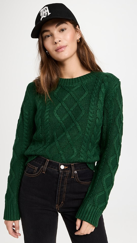 Texture Cable Sweater | Shopbop