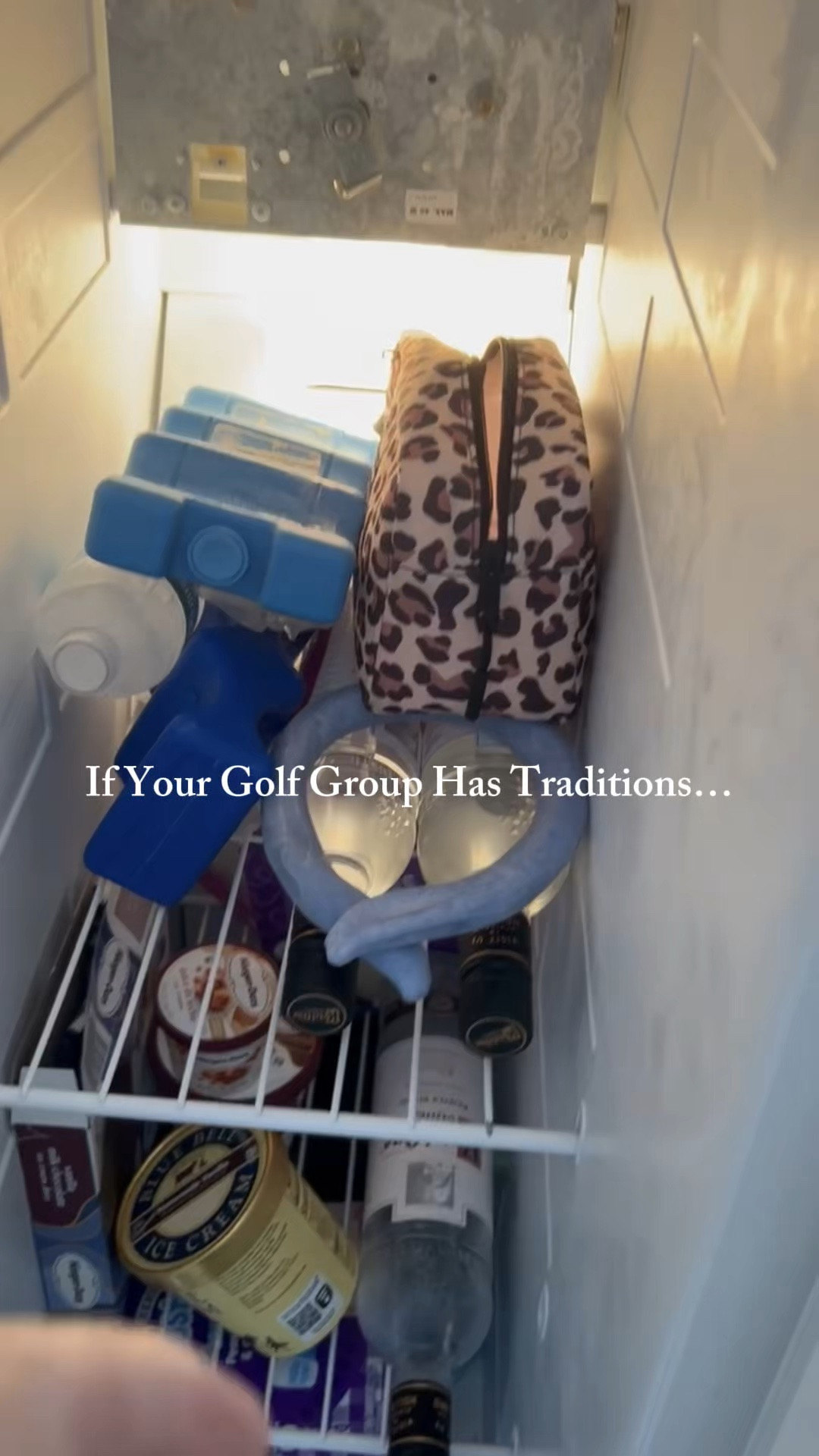 One of my family’s favorite golf traditions is what we call “birdie shots.” ⛳🍻

Anytime someone makes a birdie, we celebrate.

My mom found this clever little cooler that clips right onto a golf bag, and the whole thing goes in the freezer so the sides stay frozen for hours. It’s been perfect for keeping our birdie-shot thermos cold all round long.

Such a fun gift idea for golfers and it comes in a bunch of fun colors and patterns!

#LTKActive #LTKstorytime #LTKOver40