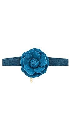 Denim Flower Choker
                    
                    petit moments | Revolve Clothing (Global)